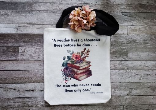 Picture of Lined Linen Tote Bags